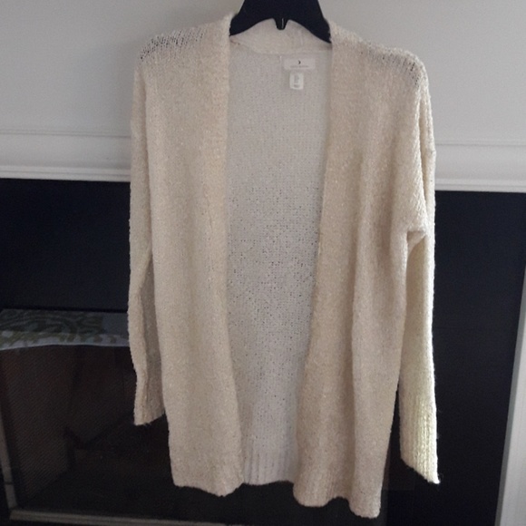 ruby moon | Sweaters | Ruby Moon Cardigan Small Cream And Gold | Poshmark